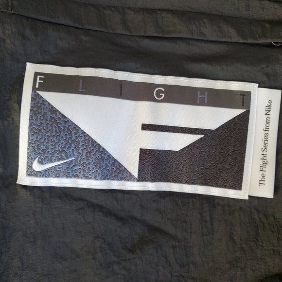 Nike Flight Basketball Nylon Pants Black Men's CN8 - Picture 7 of 10